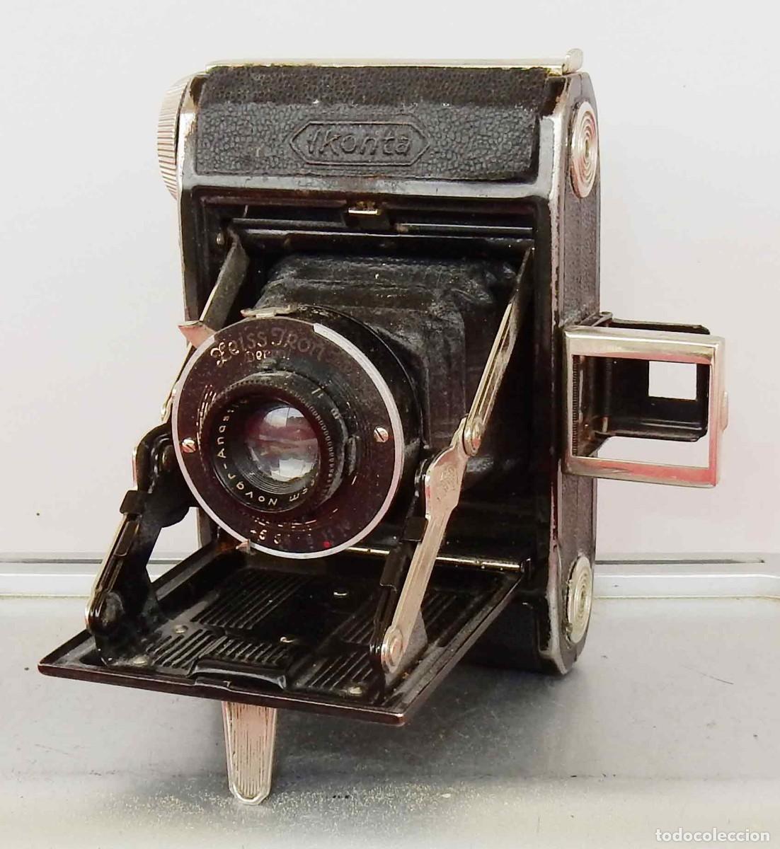 C&aacute;mara de fotos: C&aacute;mara ZEISS IKON 520/18 - &rdquo; BABY IKONTA&rdquo; - funda