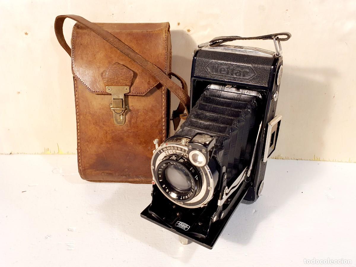 C&aacute;mara de fotos: Zeiss Ikon Nettar. 1937.