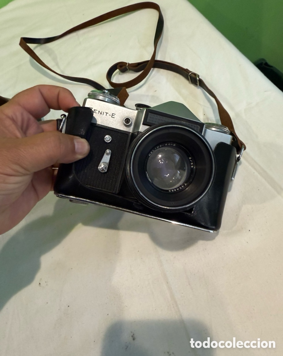 Appareil photos: C&aacute;mara fotogr&aacute;fica anal&oacute;gica Zenit E Made in USSR con objetivo original vintage a&ntilde;os 70