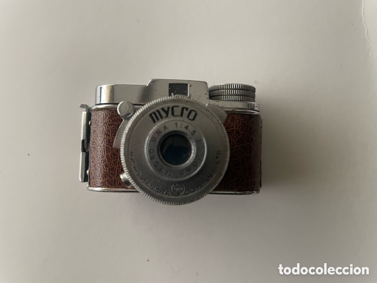C&aacute;mara de fotos: C&aacute;mara Subminiatura Mycro III A Japan 1953 Funda Original