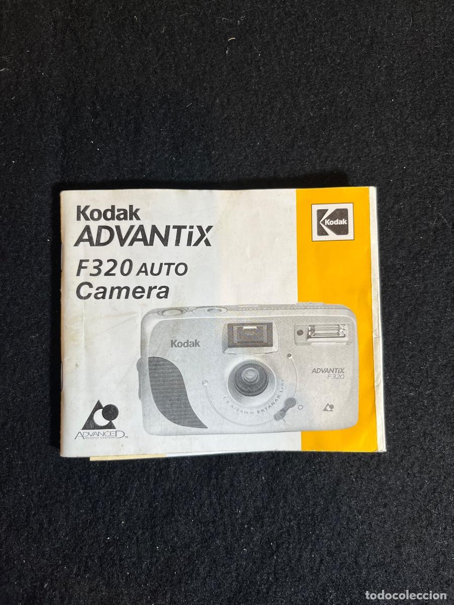 C&aacute;mara de fotos: Manual Kodak Advantix F320 Auto Camera instrucciones c&aacute;mara APS vintage Y2K