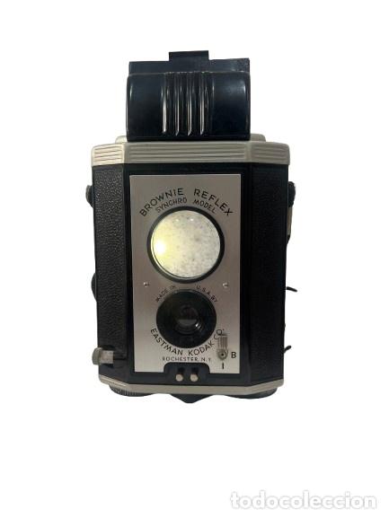 C&aacute;mara de fotos: C&aacute;mara Vintage Brownie Reflex Synchro Model