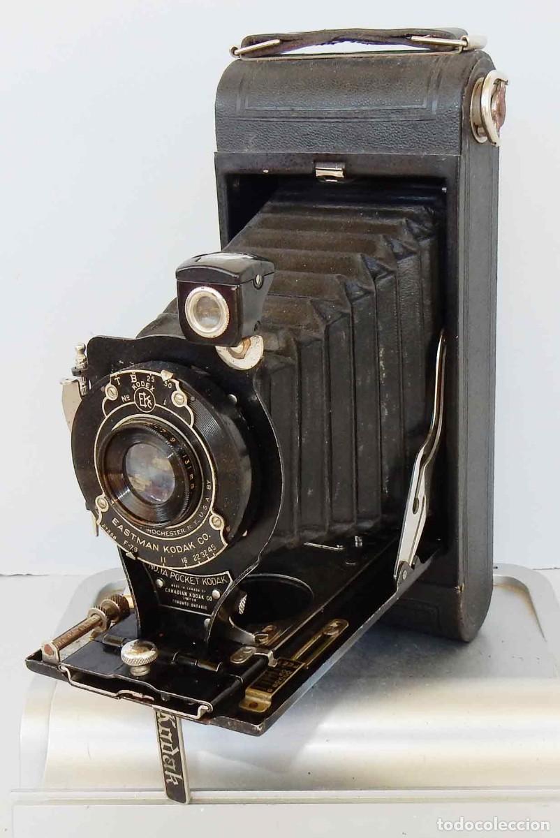 C&aacute;mara de fotos: C&aacute;mara KODAK N&ordm; 1 A POCKET - funda