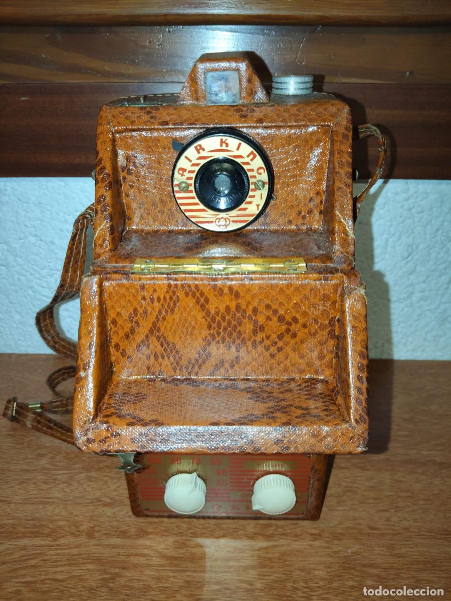 C&aacute;mara de fotos: RADIO-CAMERA AIRKING MODELO A-410 EN PERFECTO ESTADO