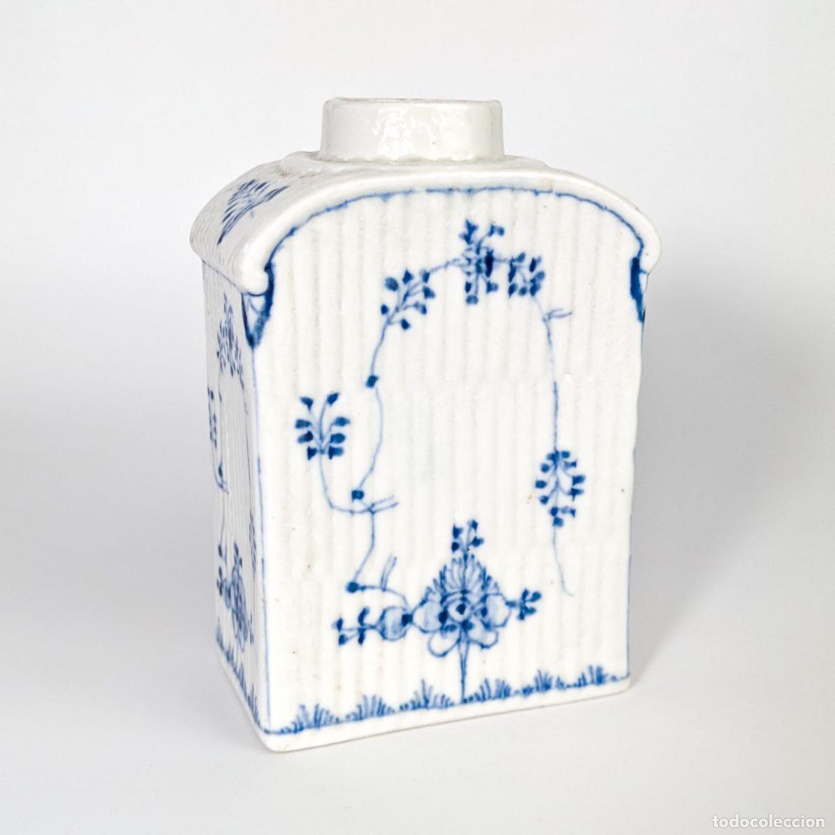 C&acirc;maras de fotos: Caja de t&eacute; de porcelana estilo Meissen, Alemania c.1900