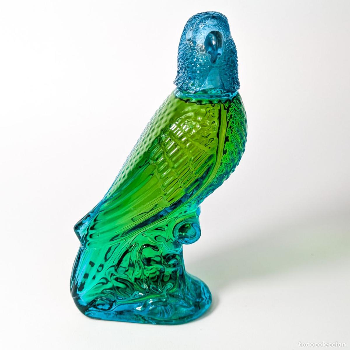 C&acirc;maras de fotos: Botella vintage de colonia Avon Island Parakeet Moonwind c.1970