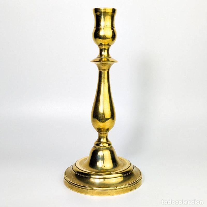 Fotokamera: Candelero de Bronce mediados s.XX, Francia