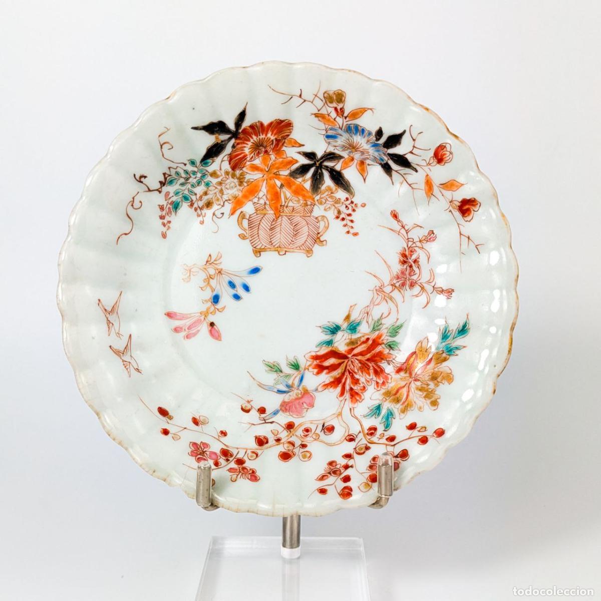 Fotokamera: Plato Japon&eacute;s de Porcelana Periodo Meiji (1868-1911)