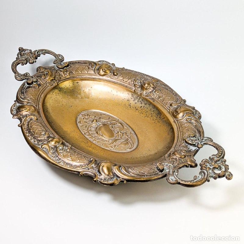 Fotokamera: Bandeja Art Nouveau Francesa principios c.1900