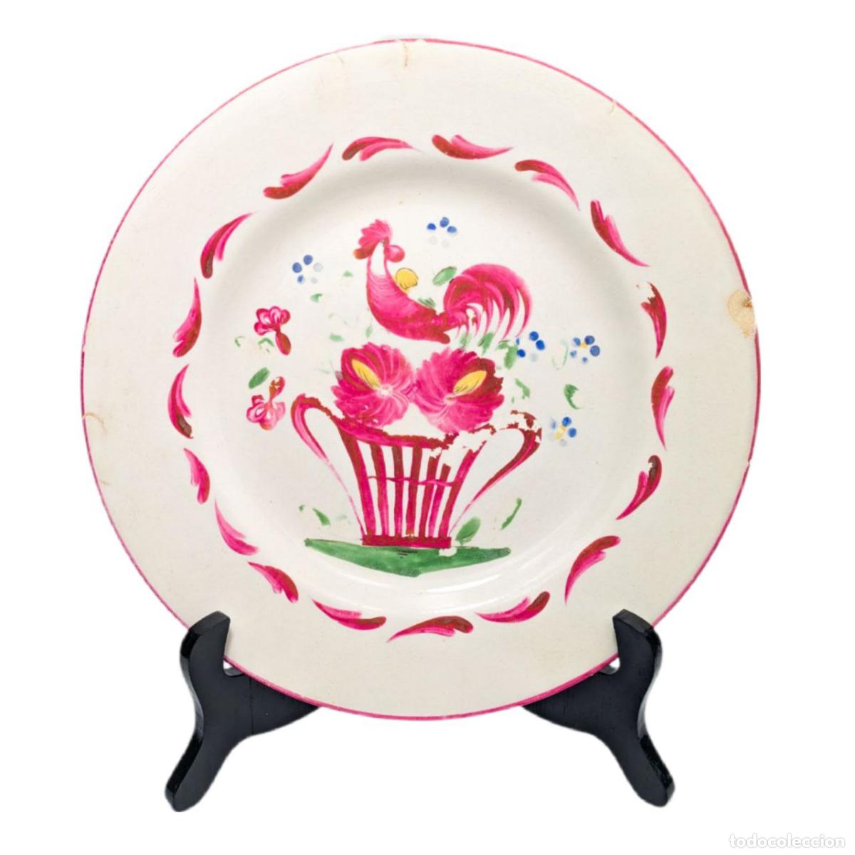 Fotokamera: Plato Franc&eacute;s de Luneville s.XIX