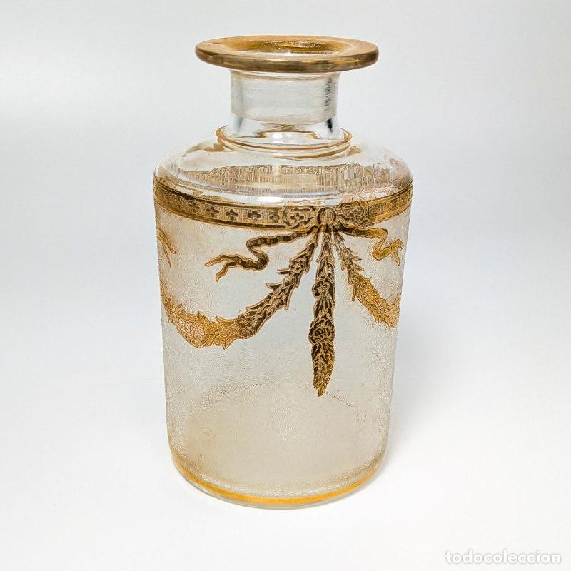 C&aacute;mara de fotos: Frasco de Perfume Cristal Saint Louis Francia s.XIX