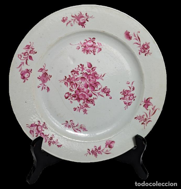 C&acirc;maras de fotos: Plato Chino Rosa, Periodo Qianlong (1736-1795)
