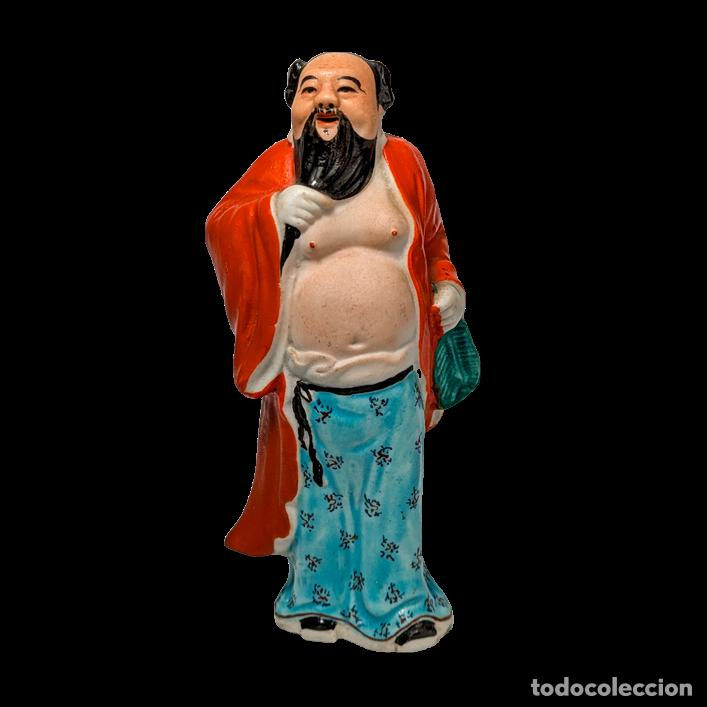 C&acirc;maras de fotos: Figura del inmortal Zhongli Quan, China c.1960