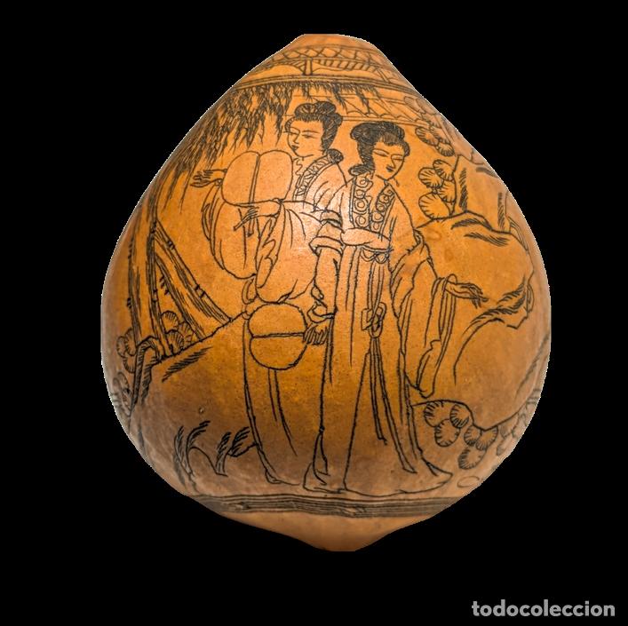 C&acirc;maras de fotos: Calabaza de Lanzhou grabada, China, Primera Rep&uacute;blica China (1911-1949)