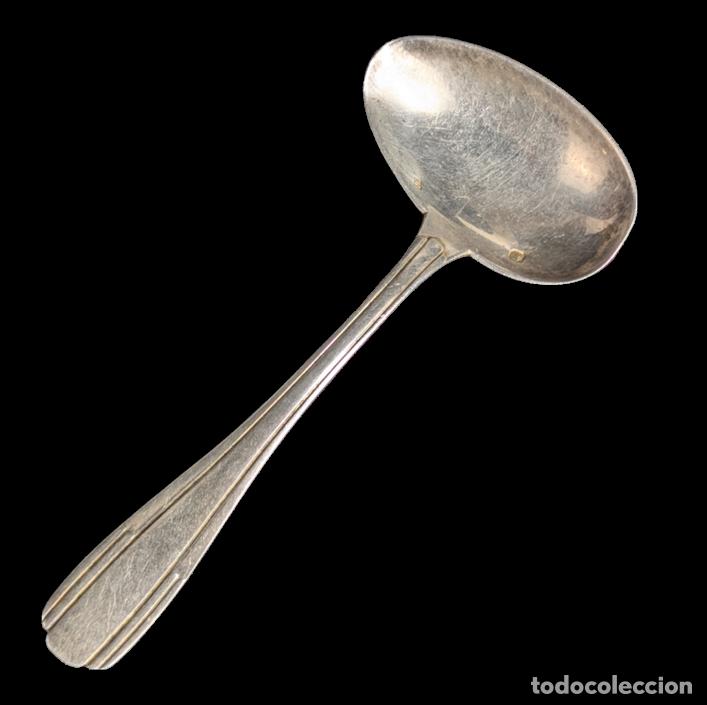 C&acirc;maras de fotos: Cuchara de plata Minerva Francesa para papilla 29g