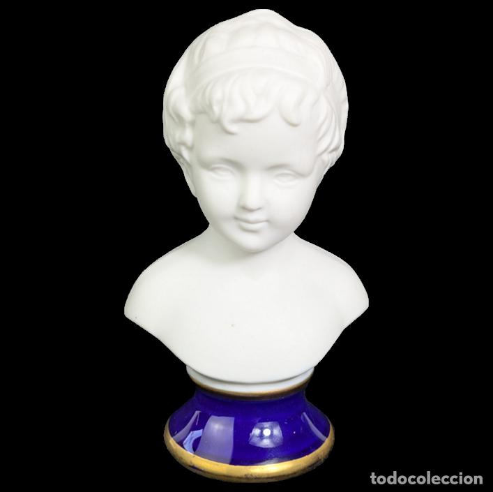 C&acirc;maras de fotos: Busto Ni&ntilde;o porcelana Biscuit Belle &Eacute;poque c.1900