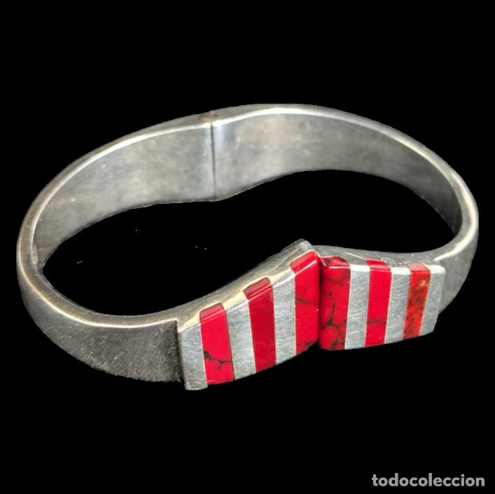 C&acirc;maras de fotos: Brazalete de plata mexicana 925