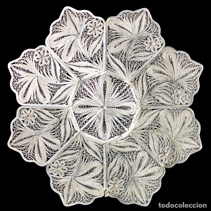 Fotokamera: Cesta de filigrana de plata Paises Bajos c.1900