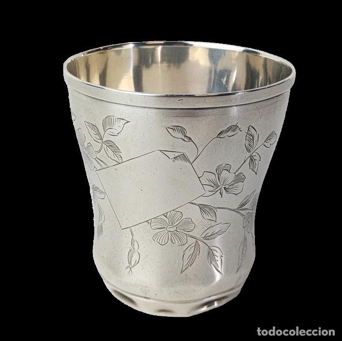 C&aacute;mara de fotos: Timbal de plata francesa Art Nouveau (1890-1914)