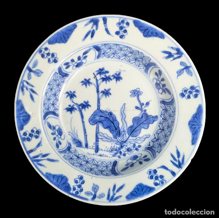 C&aacute;mara de fotos: Plato Chino periodo Kangxi (1662-1722)