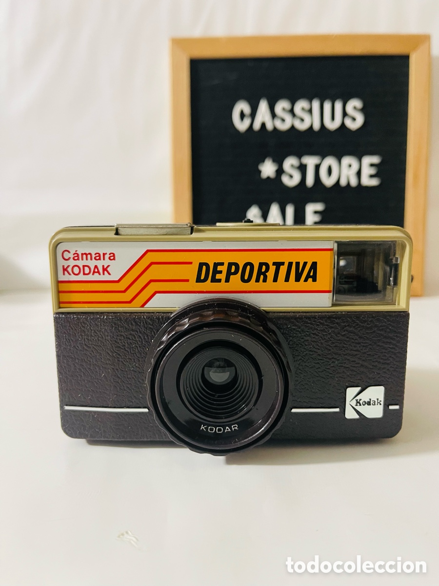 C&aacute;mara de fotos: Vintage Kodak Deportiva Camera - Made in Brazil