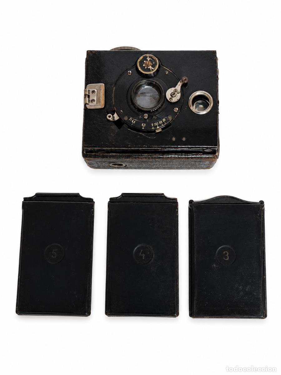C&aacute;mara de fotos: C&aacute;mara Fotogr&aacute;fica Antigua, Modelo Goerz Vest Pocket Tenax (o Beb&eacute; Tenax)- C.P. Goerz Optical Works
