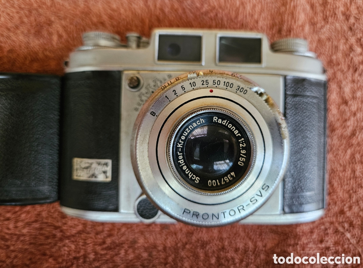C&aacute;mara de fotos: JOYAS DE BARCELONA! C&aacute;mara RARA Balda Super Baldina (c.1955) + Funda Original &rdquo;Fotograf&iacute;a Layetana&rdquo;