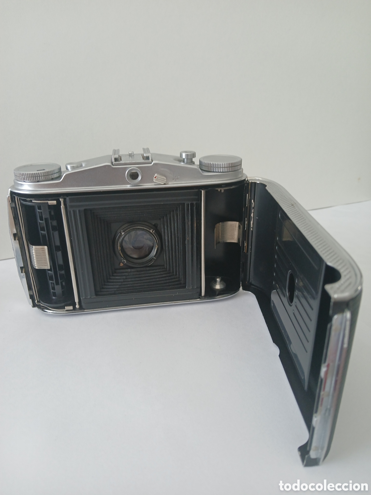 C&aacute;mara de fotos: Agfa Isolette ll, 6x9mm. Funciona perfectamente. - Foto 4