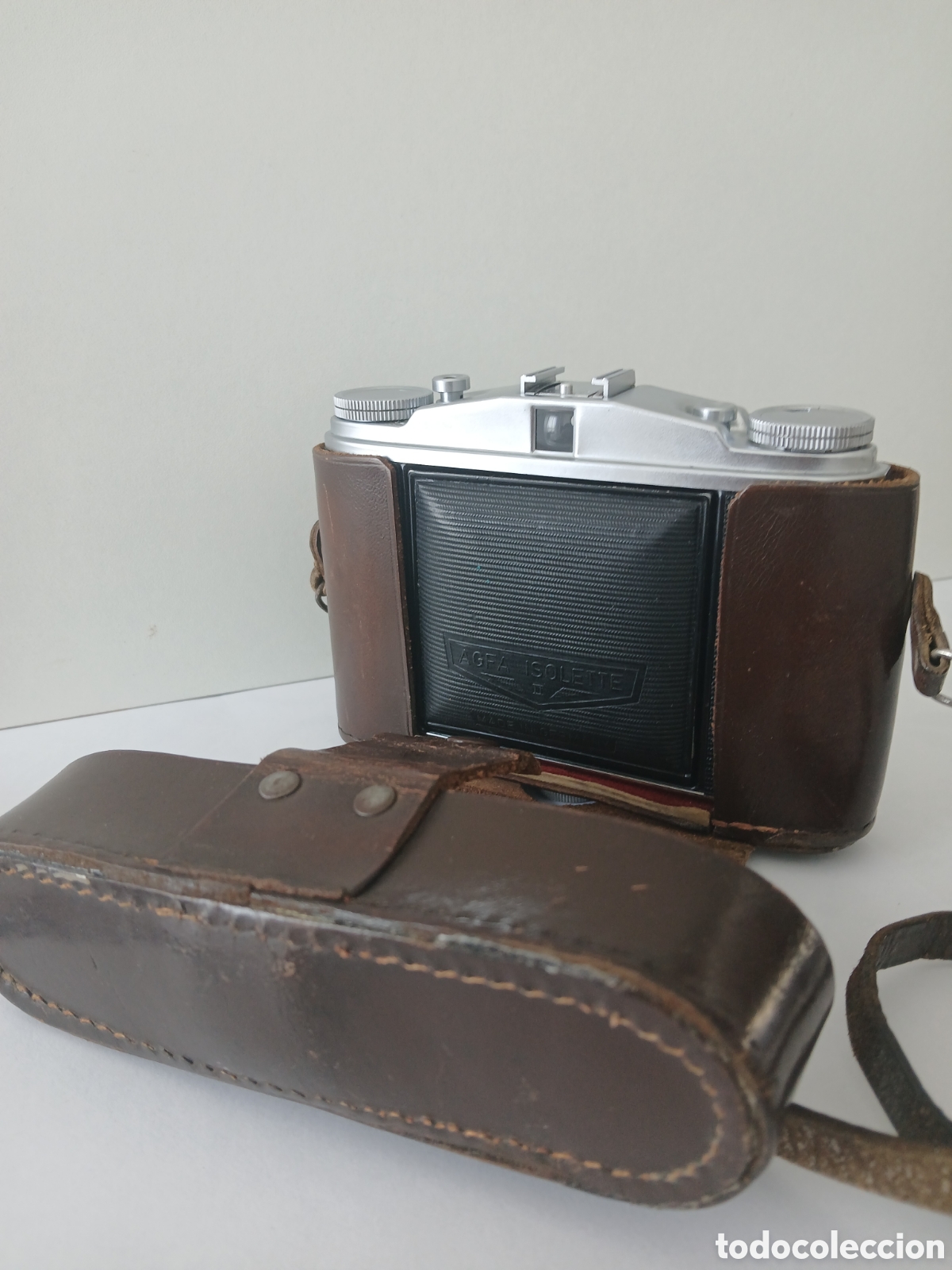 C&aacute;mara de fotos: Agfa Isolette ll, 6x9mm. Funciona perfectamente. - Foto 6