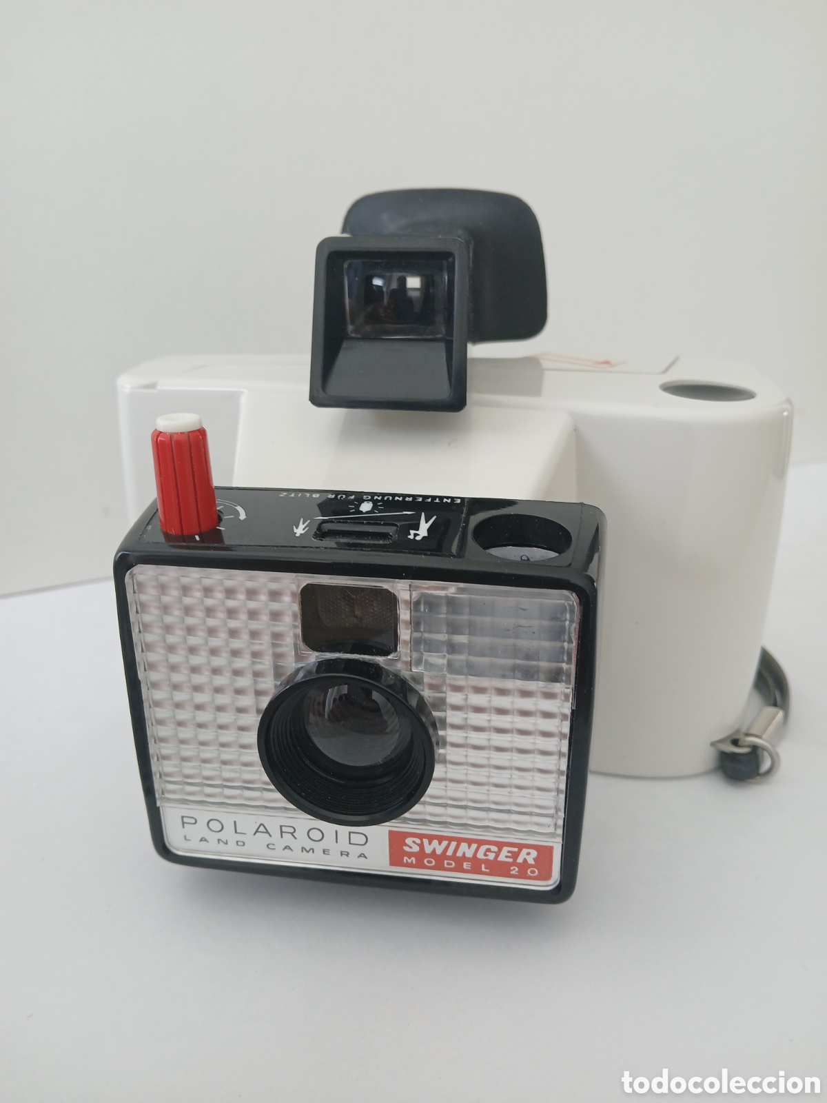 C&aacute;mara de fotos: Polaroid Land Camera Swinger, Modelo 20