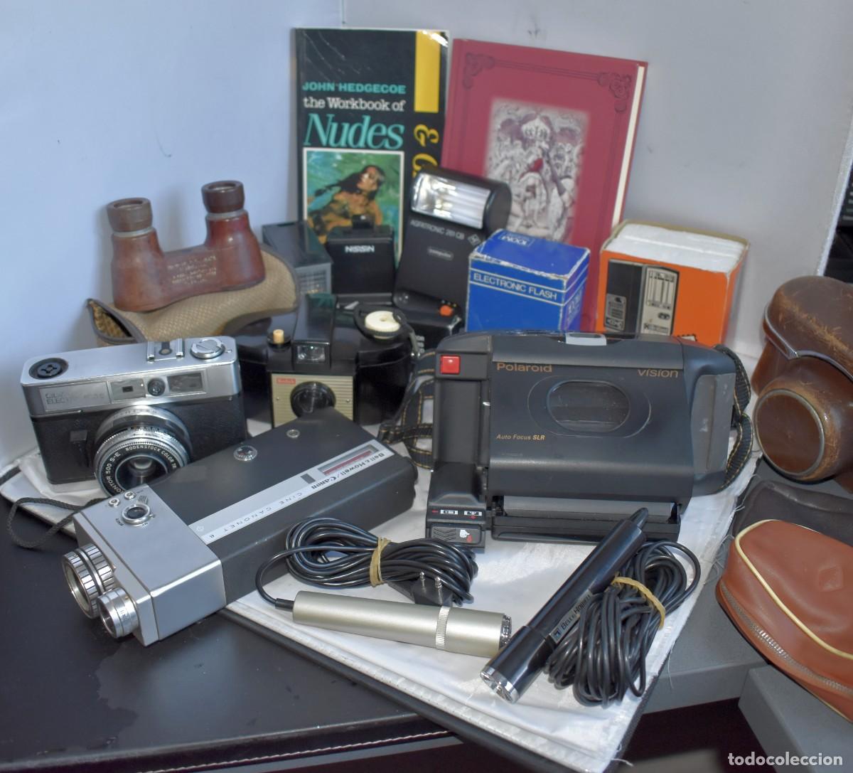 C&aacute;mara de fotos: LIQUIDACI&Oacute;N, LOTE CAMARAS Y ACCESORIOS FOTOGRAFICOS..OCASI&Oacute;N..FUNCIONAN CASI TODOS