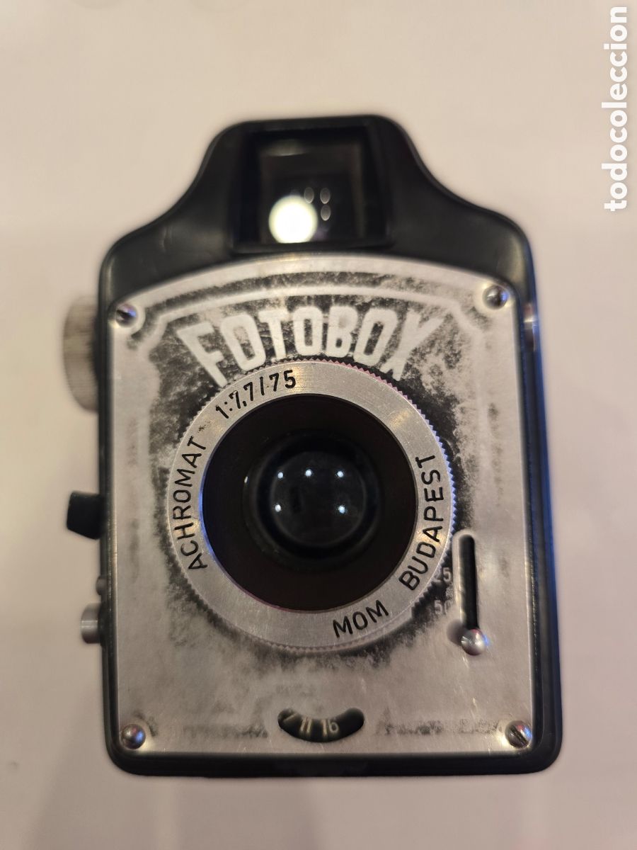 C&aacute;mara de fotos: MOM Fotobox &ndash; C&aacute;mara h&uacute;ngara vintage &ndash; 6x6 &ndash; Achromat 75mm f/7.7