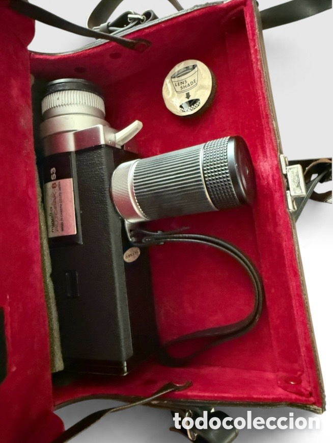 Photo camera: c&aacute;mara de cine Super 8 vintage Minolta Autopak-8 S3