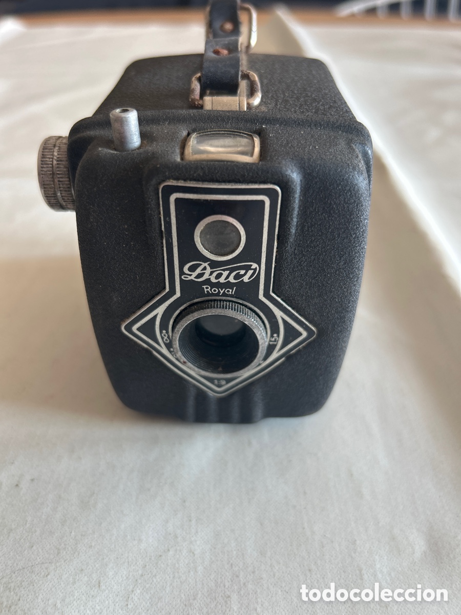 Fotokamera: Bonita c&aacute;mara de caj&oacute;n vintage Dacora Daci Royal