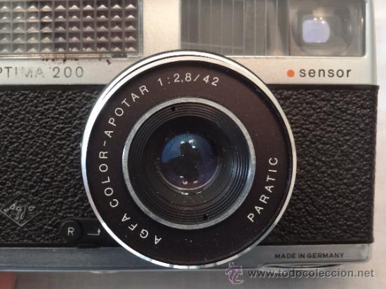 C&aacute;mara de fotos: CAMARA AGFA OPTIMA 200 SENSOR CON SU FUNDA ORIGINAL - Foto 10