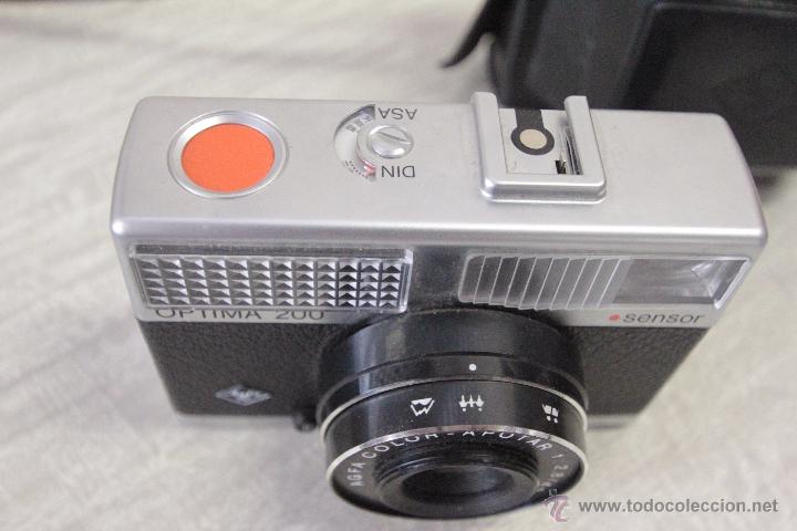 C&aacute;mara de fotos: CAMARA AGFA OPTIMA 200 SENSOR CON SU FUNDA ORIGINAL - Foto 3
