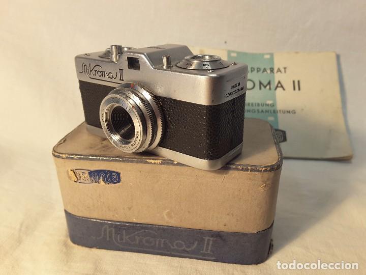 C&aacute;mara de fotos: Mikroma II subminiatura de 1959 - Foto 2
