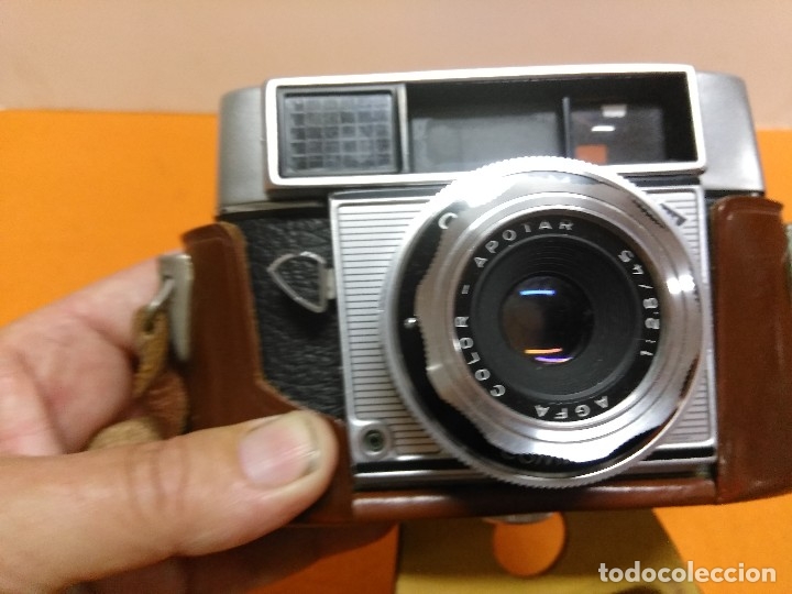 C&aacute;mara de fotos: Agfa OPTIMA I con funda - Foto 5