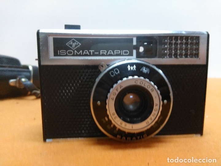 C&aacute;mara de fotos: C&aacute;mara agfa isomat rapid con funda - Foto 1