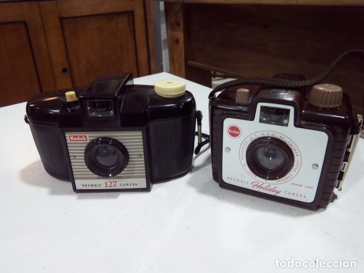 C&aacute;mara de fotos: LOTE DE 2 C&Aacute;MARAS KODAK BROWNIE - Foto 4