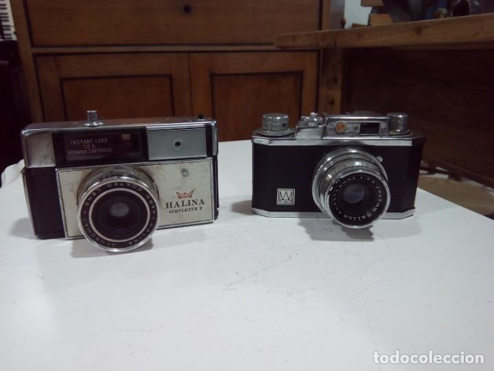 C&aacute;mara de fotos: LOTE DE DOS C&Aacute;MARAS HALINA - Foto 1