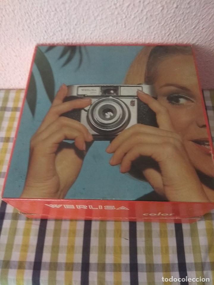 C&aacute;mara de fotos: C&aacute;mara antigua werlisa con su caja - Foto 2