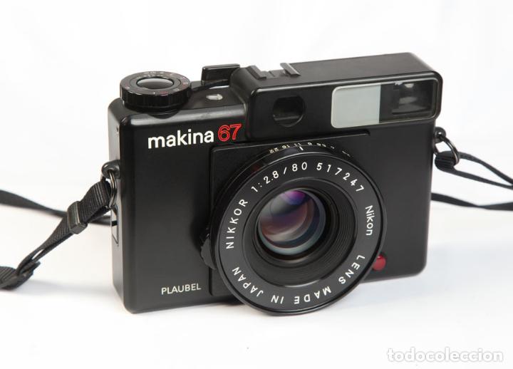 N como nuevo Con Estuche Plaubel Makina 67 medio formato cámara de cine de Japón #608 + 