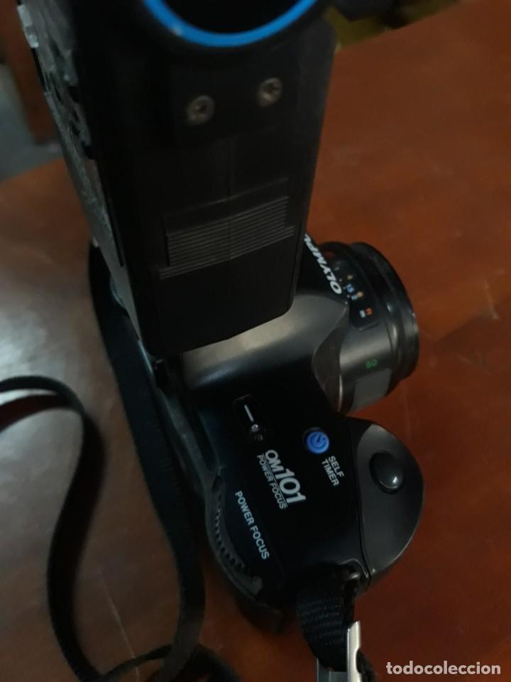 C&aacute;mara de fotos: CAMARA OLYMPUS REFLEX OM101 CON FLASH - Foto 4