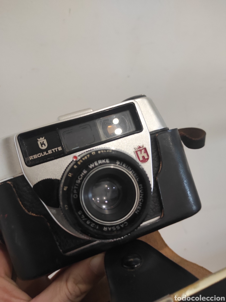 C&aacute;mara de fotos: CAMARA VINTAGE REGULETTE K. CON FUNDA - Foto 2