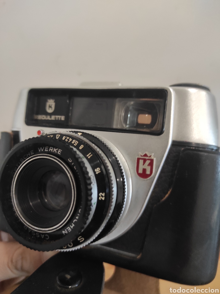 C&aacute;mara de fotos: CAMARA VINTAGE REGULETTE K. CON FUNDA - Foto 3