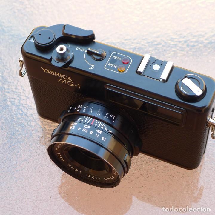 C&aacute;mara de fotos: Yashica Mg-1 Negra.Con Funda. - Foto 3