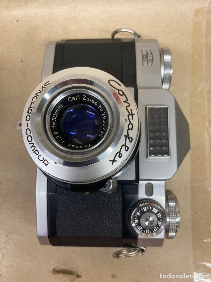 C&aacute;mara de fotos: C&aacute;mara Zeiss Ikon Contaflex Synchro Compur - Foto 2