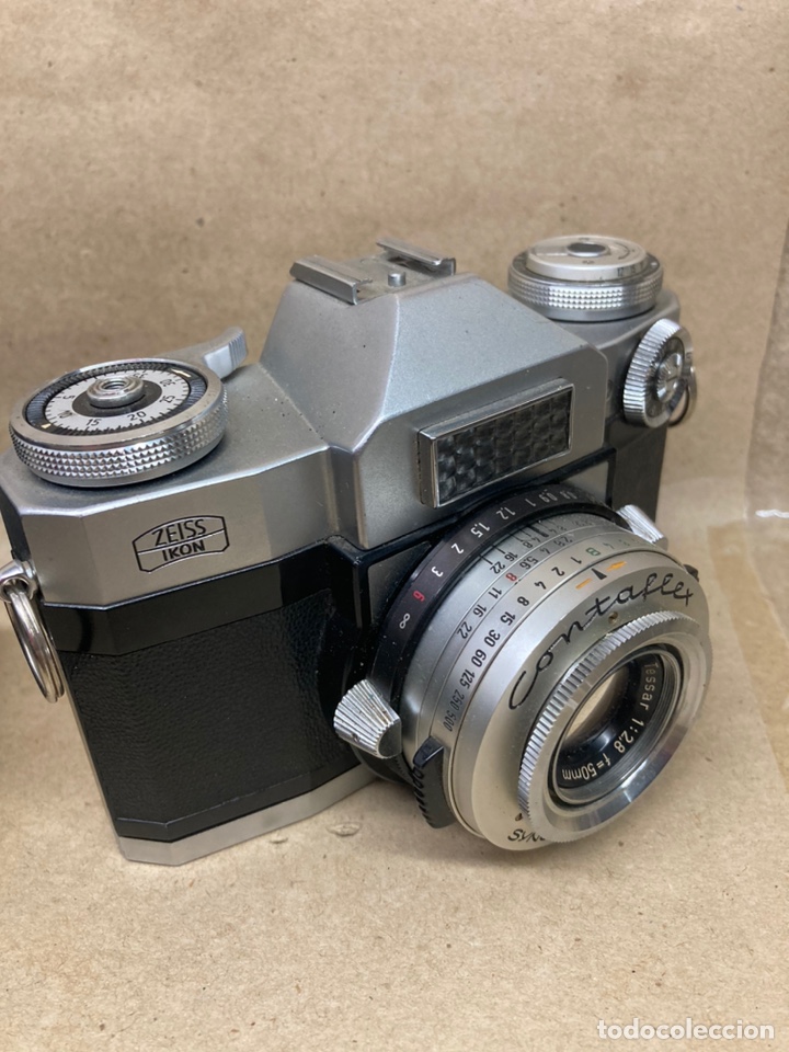C&aacute;mara de fotos: C&aacute;mara Zeiss Ikon Contaflex Synchro Compur - Foto 1