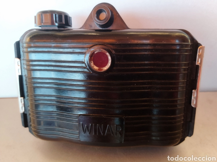 C&aacute;mara de fotos: C&aacute;mara WINAR de baquelita con funda - Foto 9
